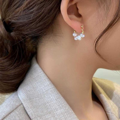 レトロ 清純甘くて女子力UP 好感度満載 イアリング アクセサリー＜isf-2807＞