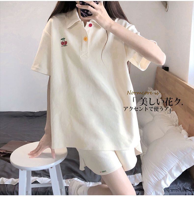 おすすめ 半袖Ｔシャツ カジュアル ショートパンツ セットアップ <U-8660>