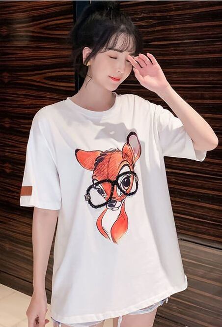 売り切れ必至 アクティブも綺麗も叶う 上品 プリント 全3色 半袖 Tシャツ <U-8990>