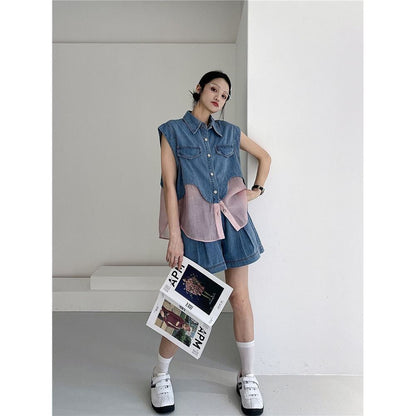 今季マストバイ 上品 ファッション 半袖Ｔシャツⅹパンツセット <U-6575>