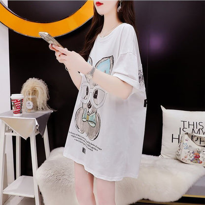 個性的なデザイン アルファベット 今季大好評 Tシャツ カットソー＜U-3247＞