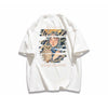 ポップなプリントが夏に映えるプリントTシャツ 半袖 全8色 Tシャツ <U-9252>