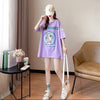 新商品 プリント ファッション ゆったり 全4色 半袖 Tシャツ＜U-11493＞