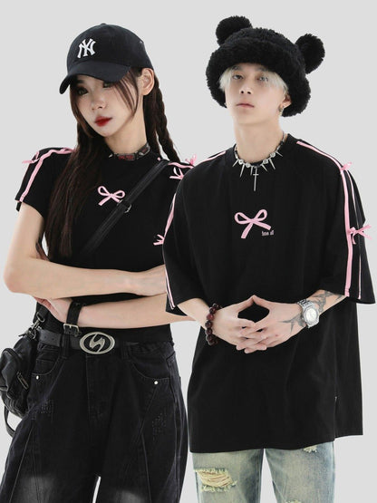 話題沸騰中 着回し力抜群 人気上昇中 カジュアル 全4色 カップル 半袖Tシャツ<U-9164>