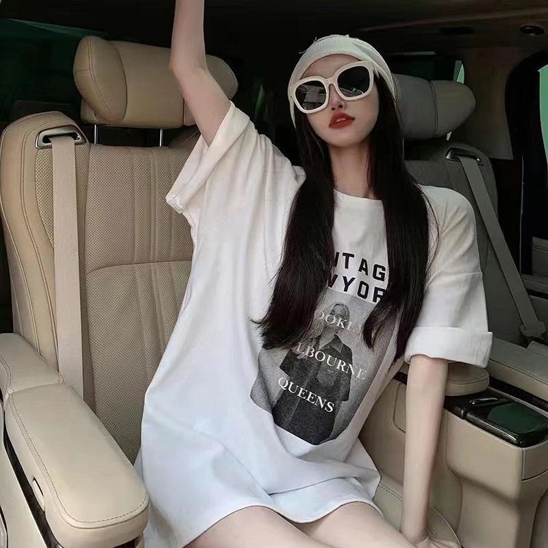 レトロ プリント オシャレ度満点 Tシャツ カットソー＜U-3309＞