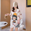 新商品 ラウンドネック 好感度満載 プリント Tシャツ カットソー＜U-8477＞