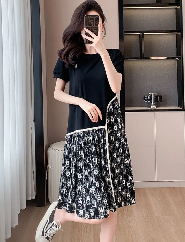 美人度アップ 切り替え アバンギャルド ワンピースU-8382>