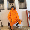 元気いっぱい フード付き ゆったり 2色 長袖 トップス パーカー ＜U-10143＞
