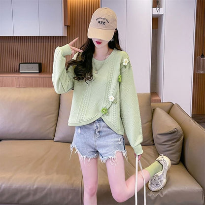美人度アップ ファッション 絶対欲しい スウィート スウェット<U-8104>