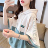 高級感 帽子付き 半袖 Tシャツ スウェット ＜U-8640＞