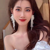 高級感溢れる チャーミング 合わせやすい イアリング アクセサリー＜isf-3284＞