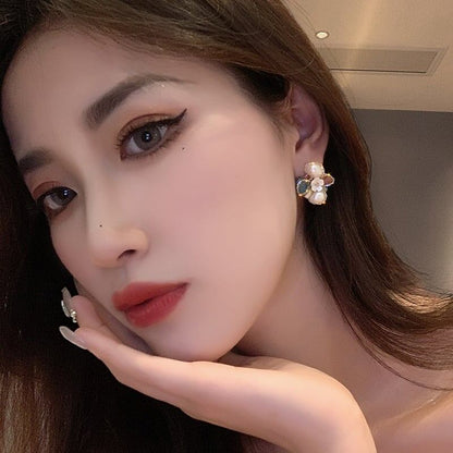高級感溢れる 美人度アップ ファッション ピアス アクセサリー＜ins-3340＞