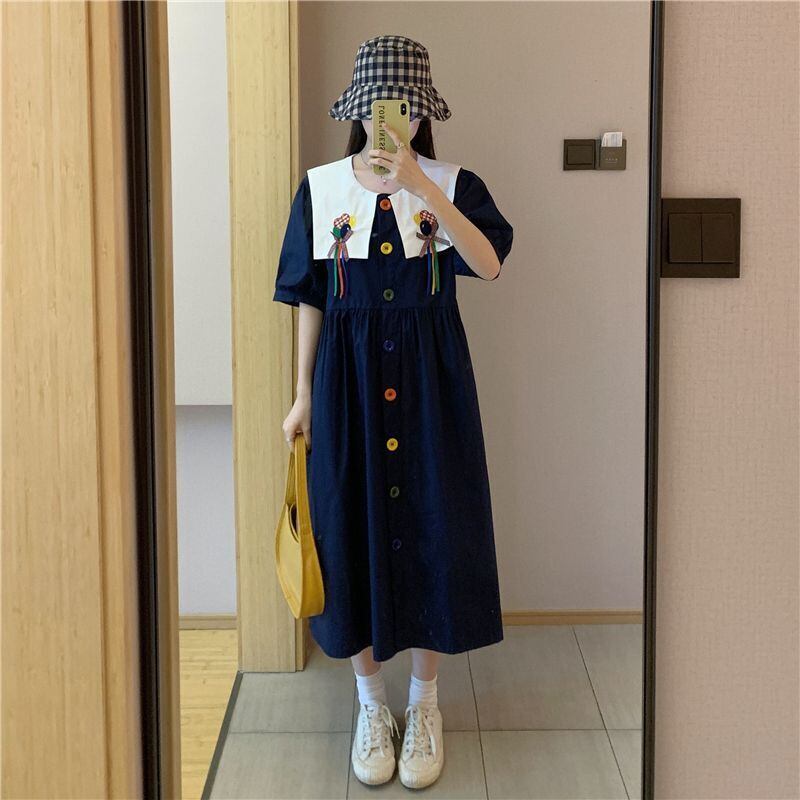 大活躍 大人可愛い 超人気 シンプル チェック柄 フロック<U-11286>