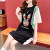 着心地抜群 プリント 女性力を高める Tシャツ カットソー＜U-3264＞