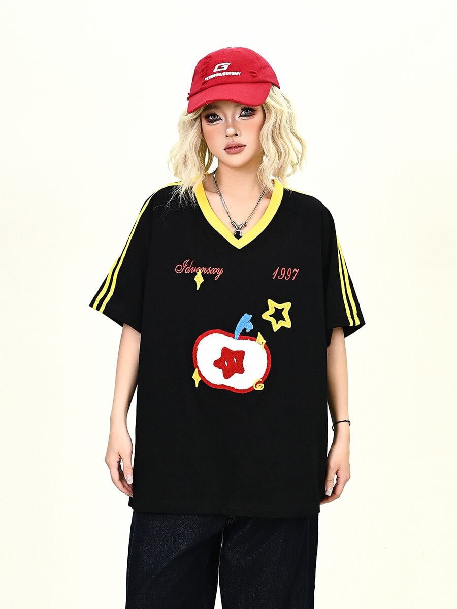 売り切れ必至 早い者勝ち 絶対流行 カジュアル 2色選択 Tシャツ<U-11545>