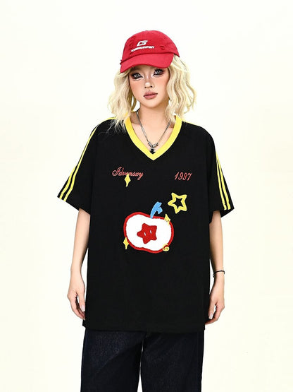売り切れ必至 早い者勝ち 絶対流行 カジュアル 2色選択 Tシャツ<U-11545>