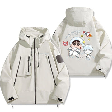 【春新作】絶対欲しい   撥水加工 バックビッグロゴ 男女兼用 4色展開 マウンテンパーカー U-12700