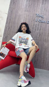 ファッション 美人度アップ おすすめ 好感度UP カジュアル 全4色 半袖 Tシャツ ＜U-11219＞
