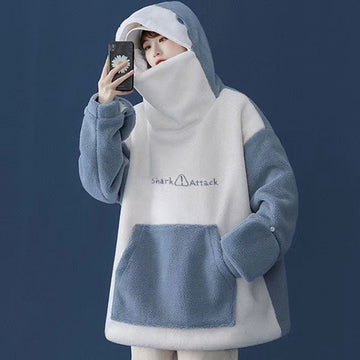 今季も大流行もこもこゆったりボアパーカ全3色