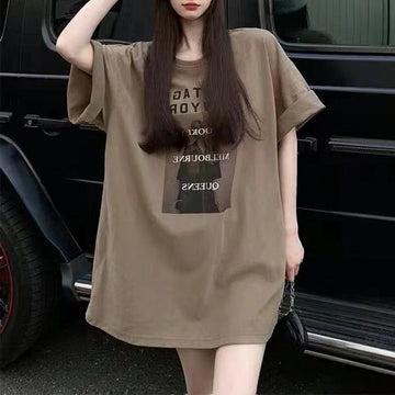 レトロ プリント オシャレ度満点 Tシャツ カットソー＜U-3309＞