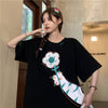 好感度満載 プリント 美感いっぱい Tシャツ カットソー＜U-3313＞