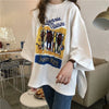 合わせやすい 切り替え 美人度アップ プリント Tシャツ カットソー＜U-3447＞