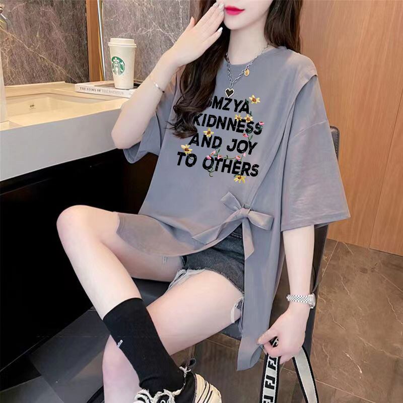 売れ筋 早い者勝ち 絶対流行 カジュアル 2色選択 Tシャツ<U-11608>