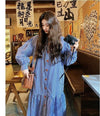 絶対流行 目を奪われる 流行新作 ファッション感満々 プリント ワンピース<U-10835>
