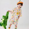 着回し力抜群 夏に嬉しい機能付き おすすめ カジュアル ワンピース 半袖Ｔシャツⅹパンツセット<U-11498>