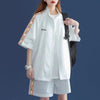 着回し力抜群 カジュアル 絶対流行 半袖Ｔシャツⅹパンツセット<U-8191>