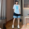 数量限定 ファッション 個性派 半袖Ｔシャツⅹパンツセット全4色<U-8783>