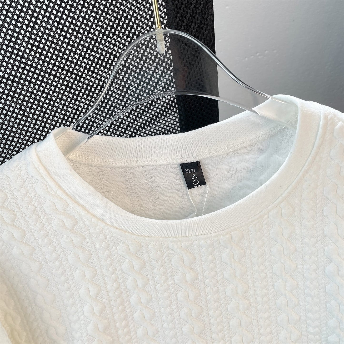 ゆったり感アップ 切り替え 美人度アップ Tシャツ＋ショートパンツ セットアップ＜U-3457＞