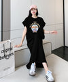 【半額！期間限定！！】 アバンギャルド 超人気 カジュアル 全3色 ワンピース<U-8513>