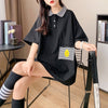 カジュアル 3色選択可 お洒落 ストライプ Tシャツ カットソー＜U-3068＞