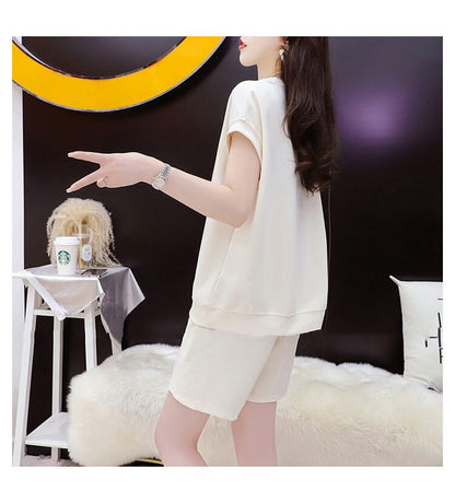 今季マストバイ ファッション カジュアル 半袖Ｔシャツⅹパンツセット全3色 <U-8265>