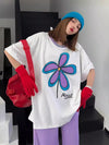 【新商品】大注目ビッグロゴ  ゆったりトップス 半袖Tシャツ全3色＜U-4917＞