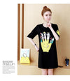 美人度アップ 好感度UP 海外トレンド カジュアル 全3色 半袖ワンピース ＜U-11623＞