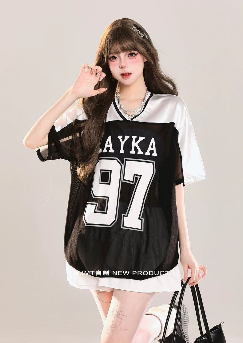 大活躍 売れ筋 話題沸騰中 絶対流行 早い者勝ち カジュアル 2色選択 Tシャツ<U-11217>