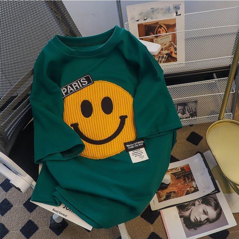 個性的なデザイン プリント オシャレ度満点 Tシャツ カットソー＜U-3373＞