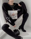 美人度アップ  超人気商品 スウェット<U-3987>