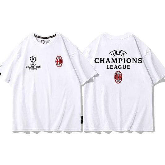 男女兼用 カジュアル プリント 半袖 Tシャツ U-13258