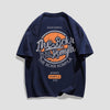絶対欲しい 全5色 トレンドのロゴデザインをプリントしたTシャツは着回し力抜群 半袖Tシャツ<U-9256>