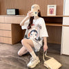 新作 特別デザイン アバンギャルド プリント全3色 半袖Tシャツ カットソー ＜U-8605＞