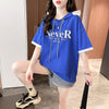 カジュアル 切り替え オシャレ度満点 プリント Tシャツ カットソー＜U-3656＞