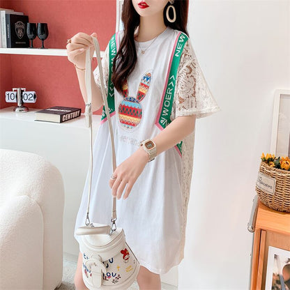 スタイリッシュ プリント 一目惚れ Tシャツ カットソー＜U-3265＞