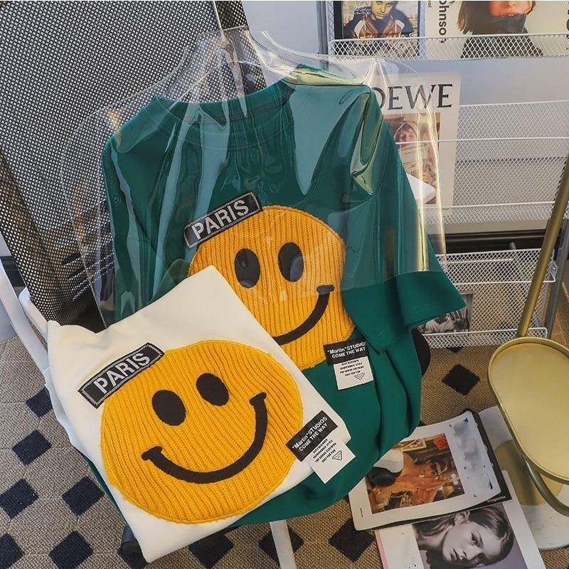 個性的なデザイン プリント オシャレ度満点 Tシャツ カットソー＜U-3373＞