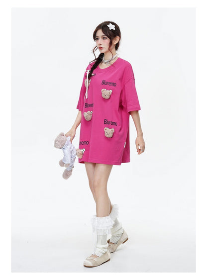 期間限定 ファッション 着回し力抜群 ゆったり 男女兼用 全3色 半袖Tシャツ＜U-9065＞