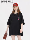 絶対欲しい 絶対流行 キュート 早い者勝ち カジュアル 2色選択 Tシャツ<U-11137>