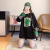 女性力を高める ラウンドネック 着心地抜群 プリント Tシャツ カットソー＜U-2865＞