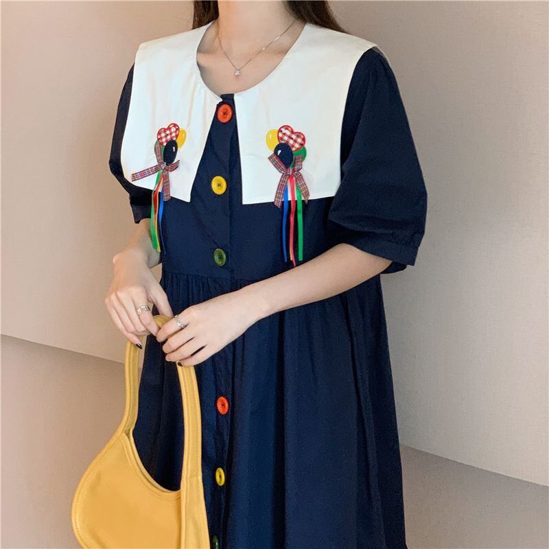 大活躍 大人可愛い 超人気 シンプル チェック柄 フロック<U-11286>